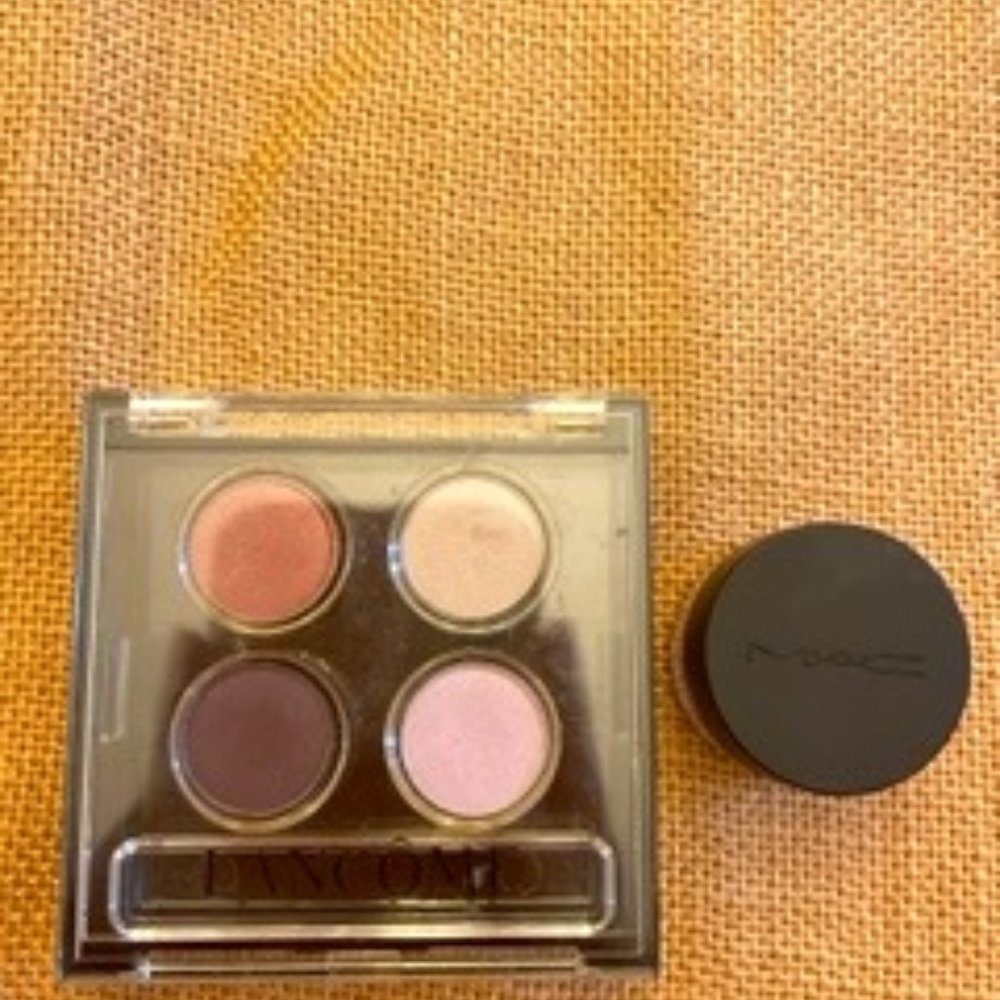Lancôme Eye Shadow & MAC Light Foundation (NC15) Sampler